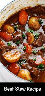 Beef Stew Recipe Easy Easy Beef Stew Recipe Beef Stew Recipe Stew Recipes