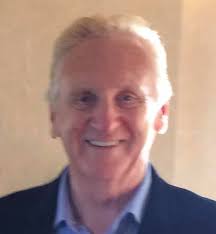 Vintage photo of founding members at first show