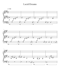 Juice world — lucid dreams 04:00. Lucid Dreams Sheet Music For Piano Solo Musescore Com