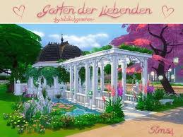 Akisima Sims Blog Garden Of Lovers Sims 4 Downloads Sims Sims 4 The Sims 4 Lots