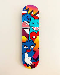 The First Ever Vexx Skate Deck Click Link In Bio To Get Yours Only 100 Made Sold Out In 1 D Skateboard Art Design Cute Doodle Art Skateboard Deck Art