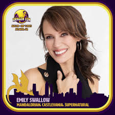 As The Armorer, Emily Swallow reminds us that foundlings are the future.  This is the way. Help her teach and protect our newest fans as she joins us  for #DragonCon2025