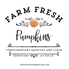 Download Farm Fresh Pumpkins Svg File Mountainmodernlife Com Free Fall Printables Pumpkin Patch Sign Fall Printables PSD Mockup Templates