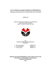Contoh kliping pelajaran bahasa indonesia www.romadecade.org. 50 Contoh Cover Makalah Yang Baik Dan Benar Smp Sma Kuliah