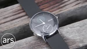 Steel Hr 40mm Sapphire Signature Black Slate Grey Withings Steel Hr Review Ars Technica Youtube