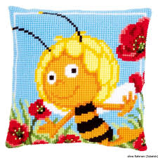 Maybe you would like to learn more about one of these? Buy Cross Stitch Cushion Kit Maya Im Mohnblumenfeld Stamped Vervac 34 59
