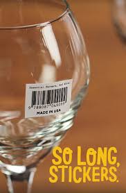 May 25, 2021 · how to get stickers off glass a soapy soak. So Long Stickers Sticker Removal Removing Stickers From Glass Wine Stickers