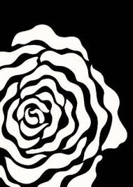 Black And White Striped Rug Clipart Amazon Com T1015 Black White Rose Flower 7 10 X 10 2 Floral Modern Contemporary Area Rug Carpet Rugs On Carpet Contemporary Area Rugs Area Rugs