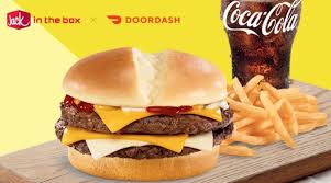Free Jack In The Box Cheeseburger Delivered Via Doordash Exp 6 9 2019 Jack In The Box Cheeseburger Doordash