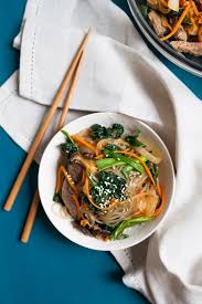 Japchae Korean Stir Fried Sweet Potato Noodles Sweet Potato Noodles Sweet Potato Stir Fry Sweet Potato Fries