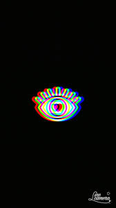 Aesthetic Broken Heart Black And Blue Wallpaper 3d All Seeing Eye Illustration Red Black Blue And White Heart Eye Design Eye Illustration Neon Wallpaper Iphone Wallpaper