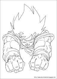 Dragon ball z coloring book: Dragon Ball Z Coloring Pages For Kids Drawing With Crayons