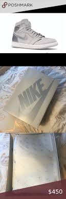 Nike Air Jordans 1 Retro High Og Co Jp Gray Silver In 2020 Jordan 1 Retro High Air Jordans Nike Air Jordans
