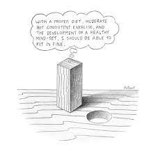 Maybe you would like to learn more about one of these? Square Peg Looking At Round Hole Thinking With A Proper Diet Moderate Bu New Yorker Cartoon Premium Giclee Print Anthony Taber Art Com