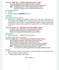 Acara ibadah malam natal peringatan kelahiran tuhan yesus. Tata Ibadah Wanita Kaum Ibu Aras Gmim Exodus Matuari Facebook