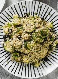 Riz Gourmand Aux Courgettes Recette Sans Lait Et Vegetarienne Avec Du Riz Lentilles A L Indienne Et Du Soja Cuisine Ou Riz Cuisine Bjorg