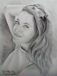 Ritratto A Matita Di Una Bella Ragazza Australiana Ritratto Da Foto Su Carta Ritratti Su Commissione Ritratti Ritratto A Matita Matita