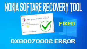 Nokia Software Recovery Tool Installation 0x80070002 Error Solution Youtube