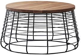 I had a terracotta plant pot in the center that eventually caused some blemishes, but even that blends in with the overall look. Apis Coffee Table Decorist