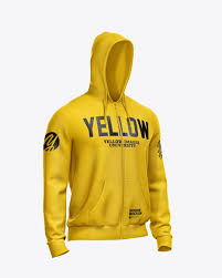 Download Download Men S Full Zip Hoodie Mockup Half Side View Object Mockups 3d Logo Mockups Free Download