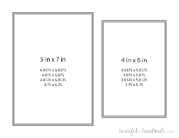 Free Printable Photo Mat Templates