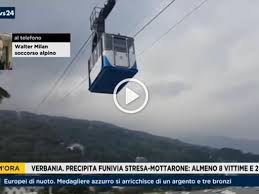 Il video, ripreso dalle telecamere di. Tragedia Funivia Il Soccorso Alpino Caduta Significativa E Nei Pressi Di Un Grande Bosco Corriere Tv
