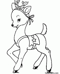 It is not just santa, but rudolph (the lead reindeer that pulls santa's sleigh) is also popular among kids. Reindeer Printable Coloring Home