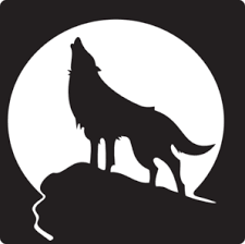 Howling Wolf Md Png 298 297 Pixels Art Wolf Silhouette Drawings Of Friends