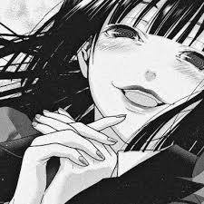 Anime Black And White Icons Tumblr Yumeko Icon Tumblr In 2020 Dark Anime Aesthetic Anime Manga Anime