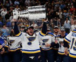Louis blues shake hands with the san jose sharks in game 6 on their way to the 2019 stanley cup final. St Louis Blues Claim The Stanley Cup Ending A 52 Year Wait The New York Times