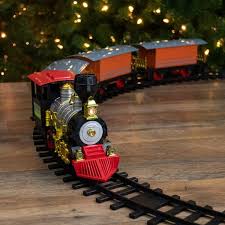 The photo above is the plan i use because we keep the tree in a corner of the room. Animated Christmas Train Sets Wayfair