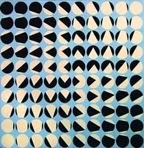 rhythm this is an example of progressive rhythm as each circle leads into the next to form an over all pattern rhythm art geometric art op art