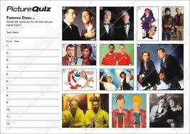 Questions and answers about folic acid, neural tube defects, folate, food fortification, and blood folate concentration. Quiz Number 017 With A Famous Duos Picture Round