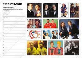 Operating out of our very own custom made trailers, our franchisees are able to provide you: Quiz Number 017 With A Famous Duos Picture Round
