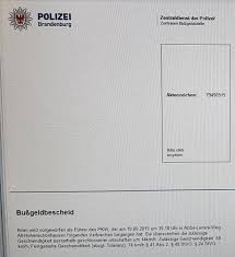 Polzei Warnt Vor Falschen Bussgeldbescheiden Per E Mail Polizei Brandenburg Geld Eigene Webseite