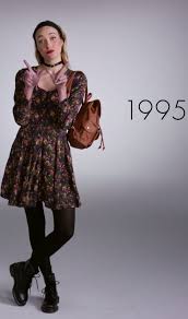 Watch 1 Woman Wear 100 Years Of Fashion Trends In 2 Minutes 1990s Fashion Trends 90s Fashion Trending Fashion Tights