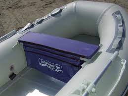If there isn't enough storage on your boat, consider choosing a boat seat base with storage underneath. Underseat Storage Bag For Inflatable Boat Bench Seat