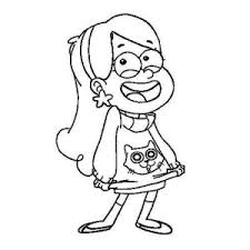 Print out gravity falls mabel coloring pages for kids.free online gravity falls mabel coloring sheets for kids.cartoon disney gravity falls characters mabel dipper,soos,wendy,stan pines fargelegge tegninger. Mabel Pines Is Laught Gravity Falls Coloring Page Kids Play Color
