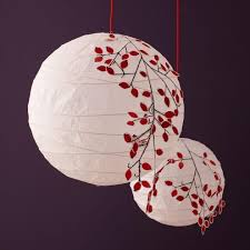 Lampen Mit Hagebutten Bild 9 Ballon Lampe Lampen Selber Machen Papierlampen