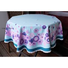 The most common mint colored flower material is paper. Round Flower Power Tablecloth Green Purple Pink O 150 Cm Www Monadi Bazar Com