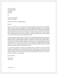 A submission statement is a 2+ sentence comment in reply to your post, in your. Letter Of Permission To Use Laboratory Writeletter2 Com