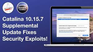 Catalina 10 15 7 Supplemental Update 19h15 Released