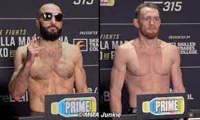 UFC 315 weigh-in video: Belal Muhammad, Jack Della Maddalena set for title  bout - Yahoo Sports