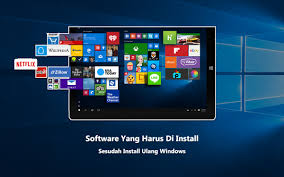 Baik itu 32 bit ataupun 64 bit. 7 Software Yang Harus Di Install Sesudah Install Ulang Windows Monitor Teknologi