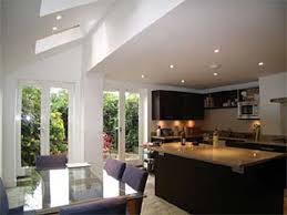 vaulted ceiling kitchen