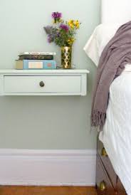 11 Non Traditional Bedside Tables Happily Ever After Etc Bedside Table Small Space Bedside Table Diy Traditional Bedside Tables