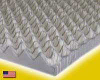 Eggcrate foam mattress mattress toppers beds. King Size Egg Crate Natural Latex Mattress Topper 2 Thick