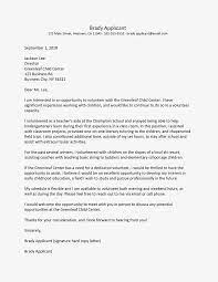 How to write a cover letter when you're currently working. Cover Letter Sample For A Volunteer Position Job Application Cover Letter Cover Letter Template Application Letter For Teacher