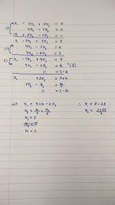 Find All Values Of K Such That The System Has No Solution Mathematics Stack Exchange