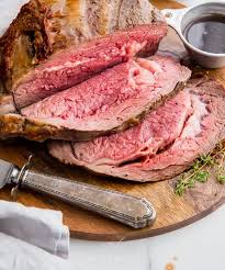 Prime rib, also referred to as standing rib roast, is a beautiful piece of meat. J Zaj6ndyta0nm